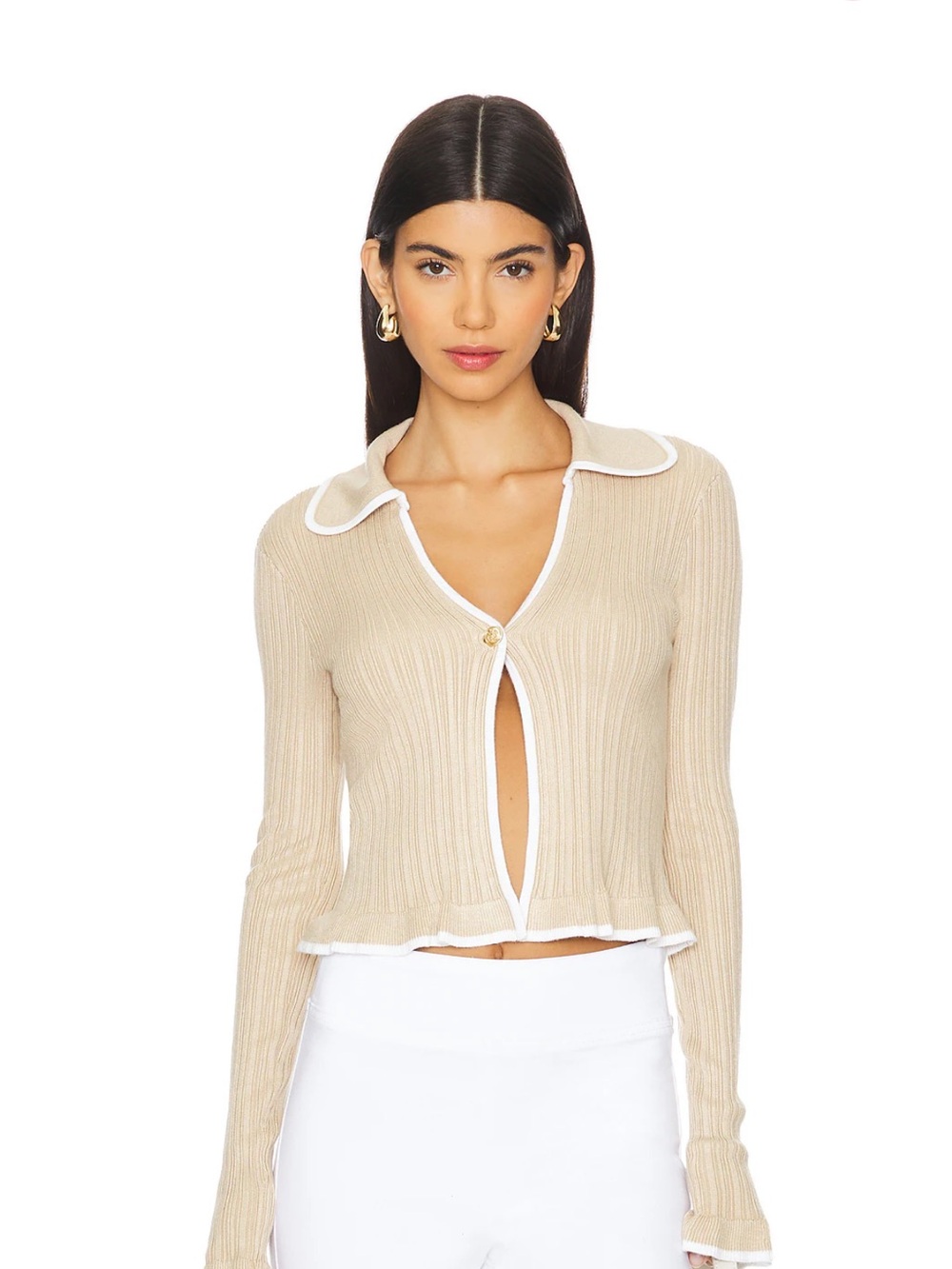 Majorelle Palila Cardigan in Beige